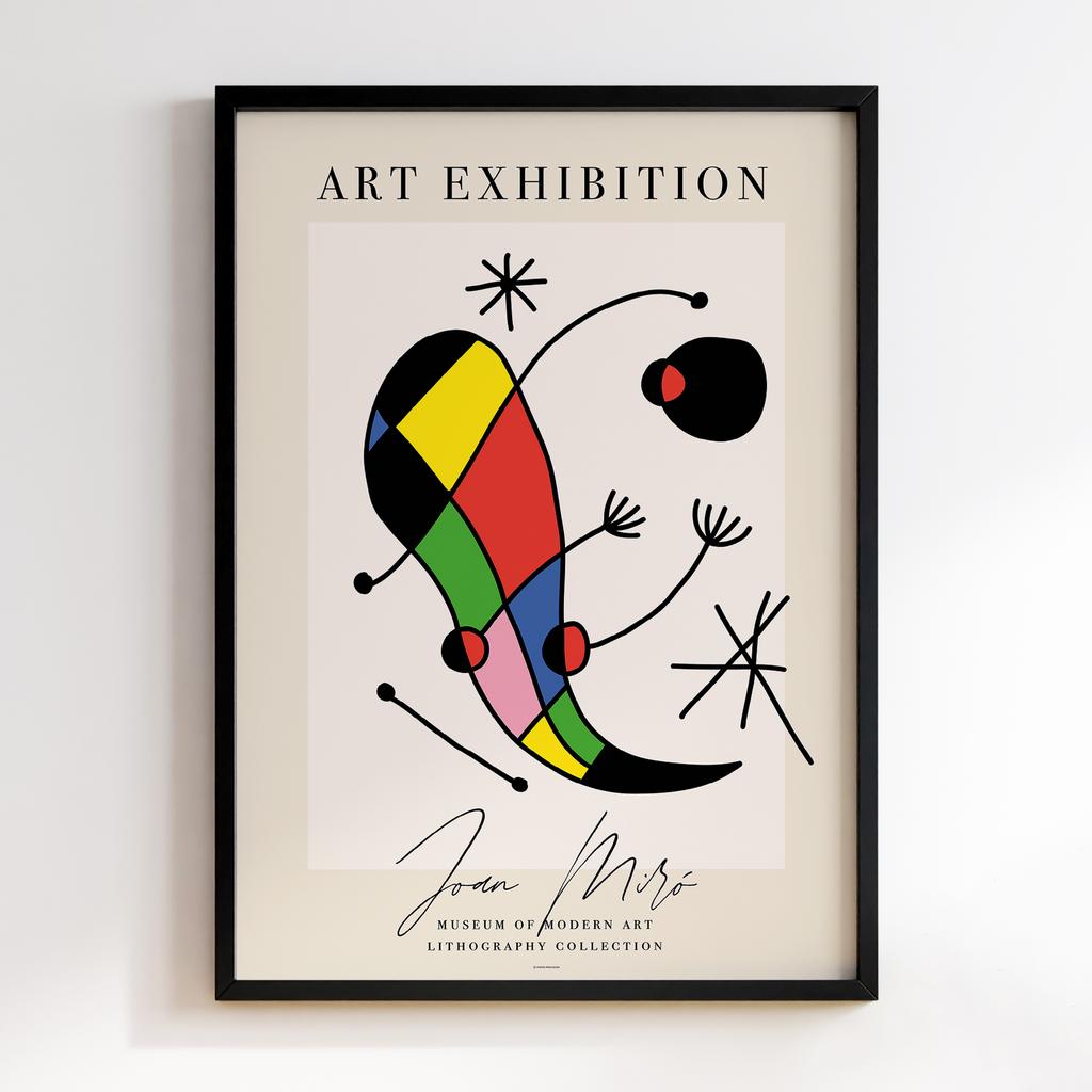 Постер Joan Miro Art Exhibit AE02