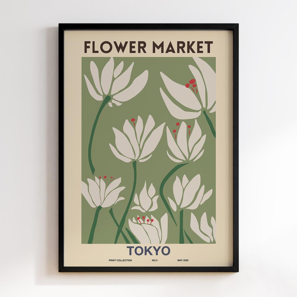 Постер Flower Market FM024