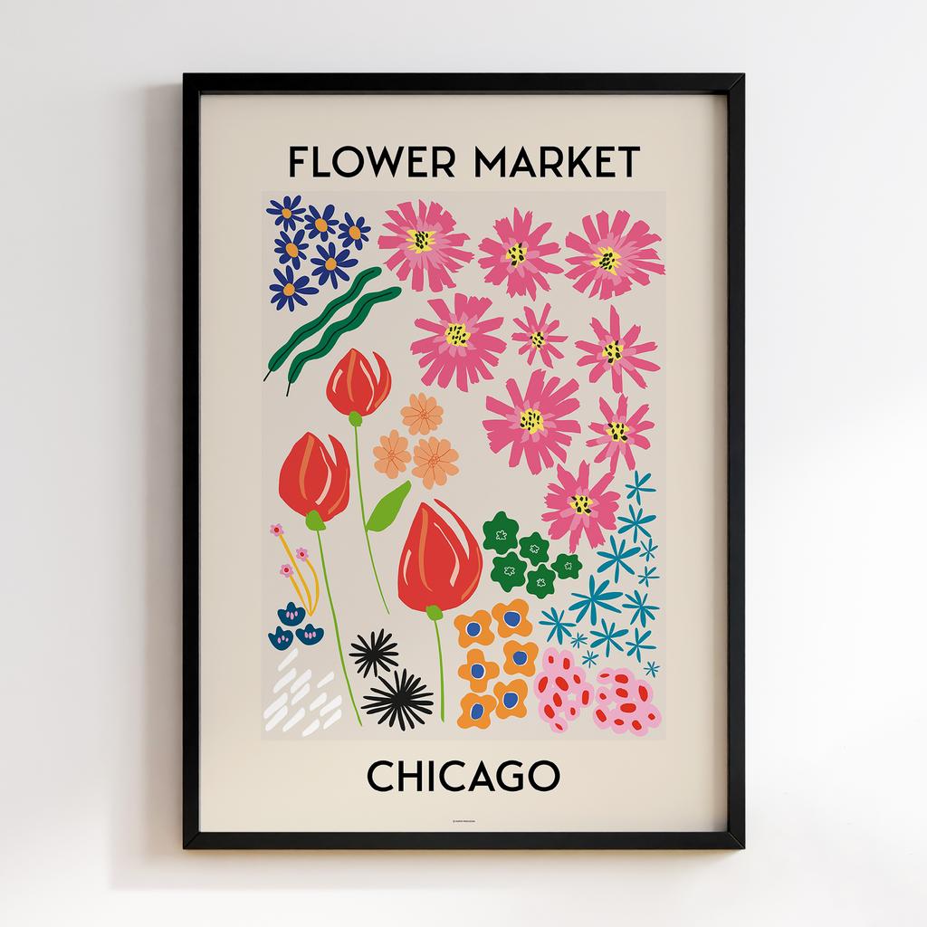 Постер Flower Market FM039