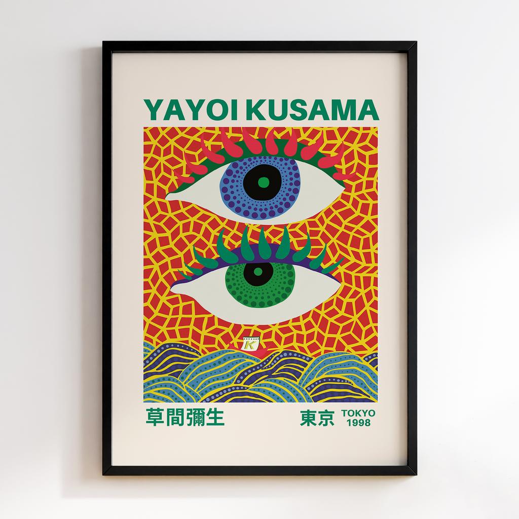 Постер Яйої Кусама (Yayoi Kusama) LO09
