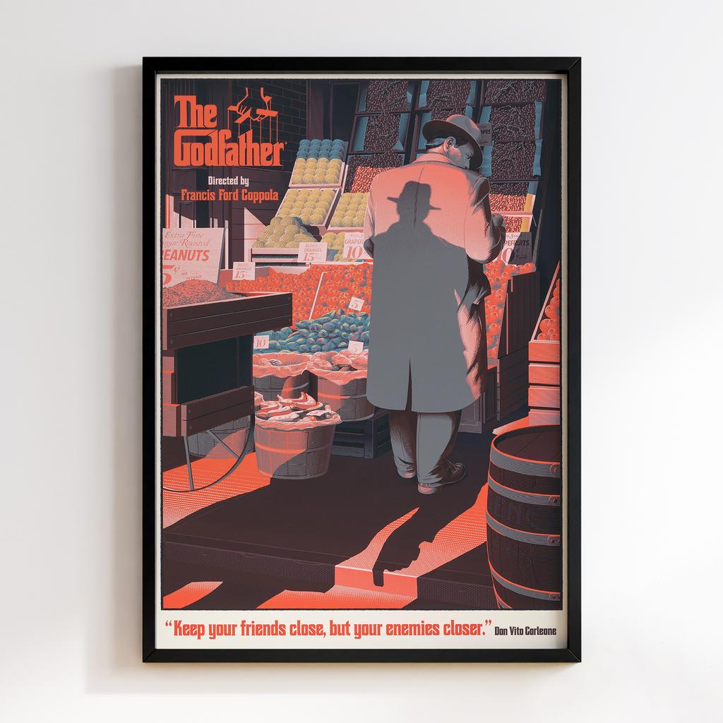 Постер Хрещений Батько (the Godfather) G012