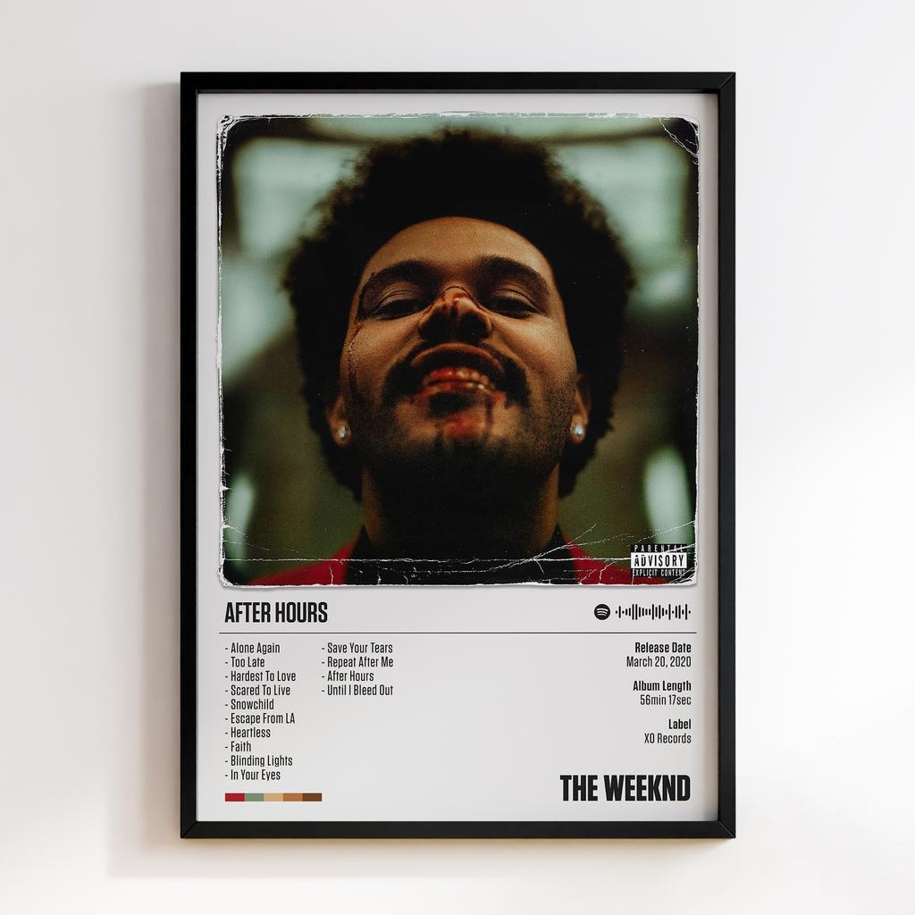 Постер The Weeknd TW01