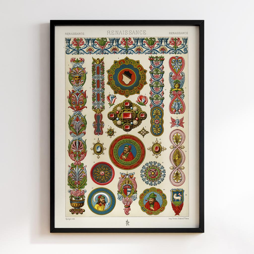 Постер Огюст Альберт Расіне (Albert Racinet) AR11