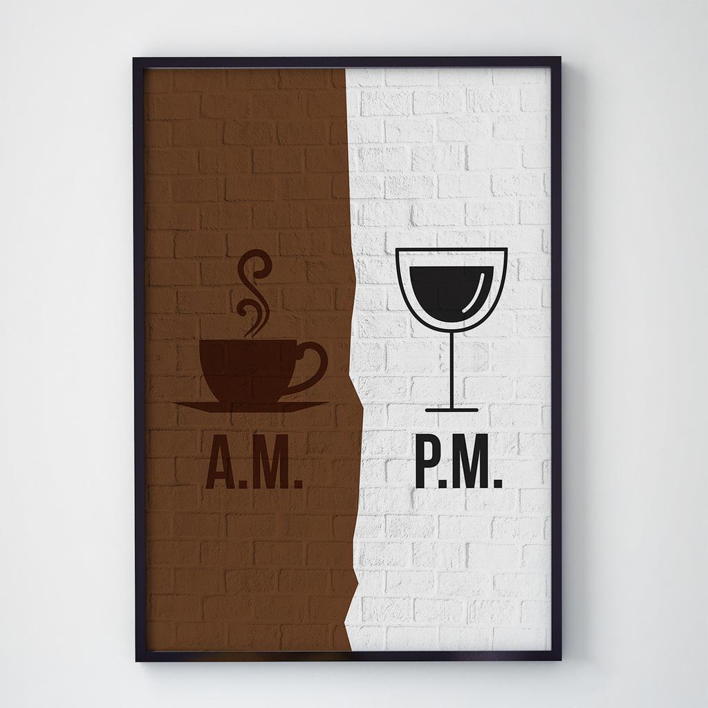 Постер Кава (Coffee) CF36