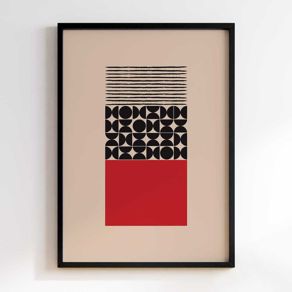 Постер Баухаус (Bauhaus) BU25