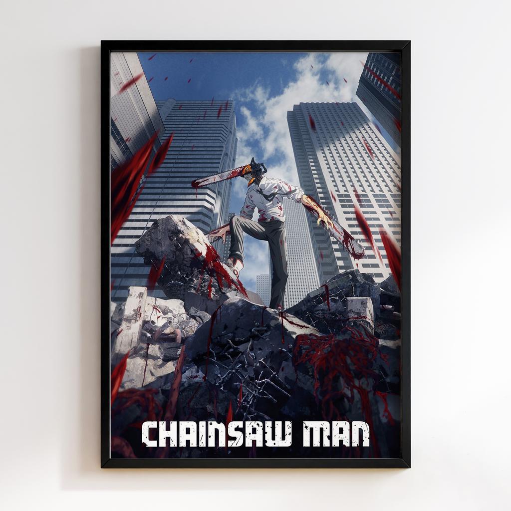 Постер Людина-Бензопила (Chainsaw Man) HM03