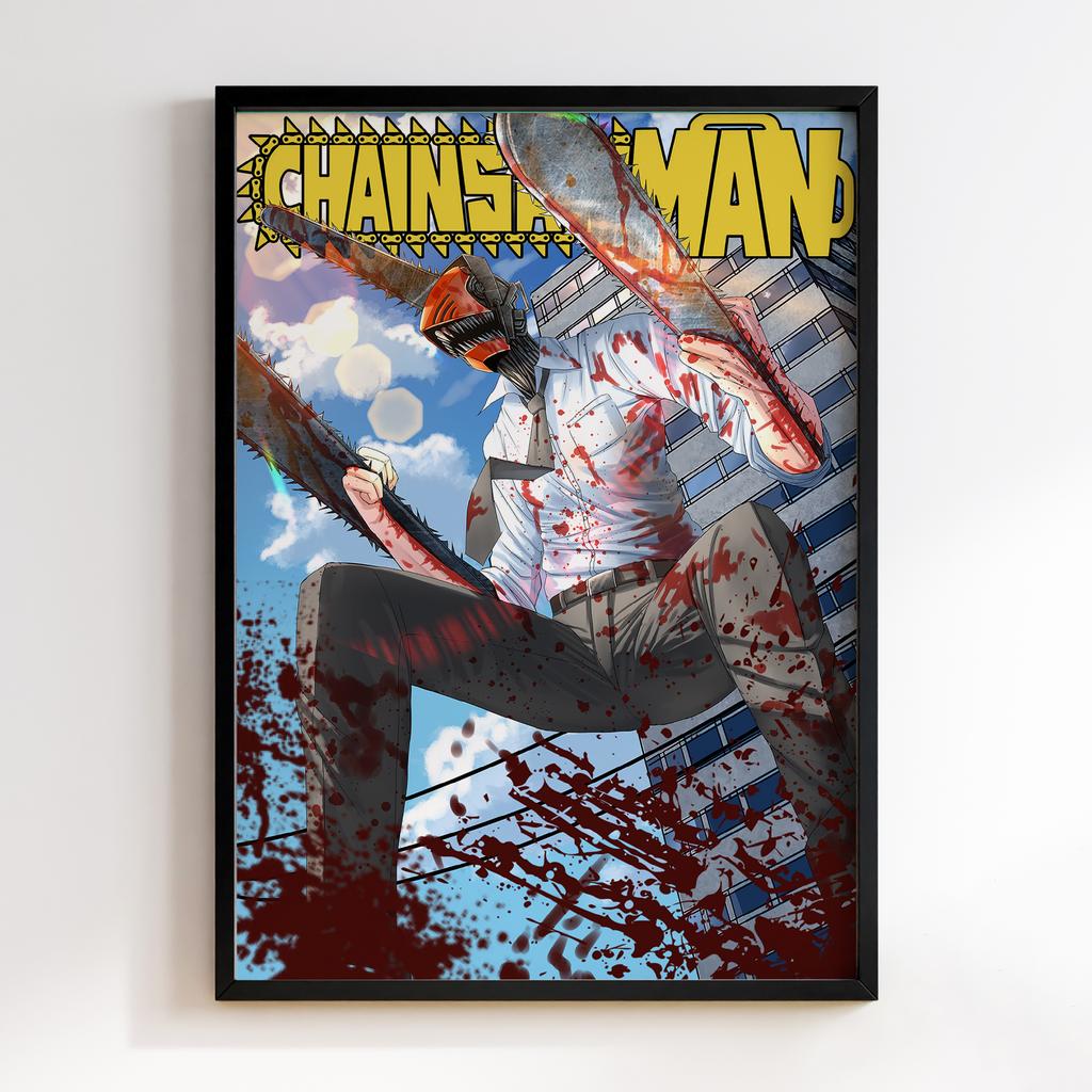Постер Людина-Бензопила (Chainsaw Man) HM08