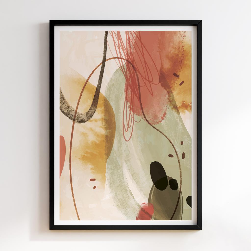 Постер Абстракція Бохо (Boho Boho Abstract) BA34