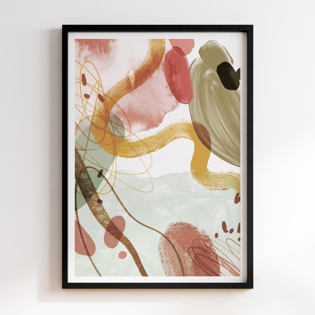 Постер Абстракція Бохо (Boho Boho Abstract) BA35