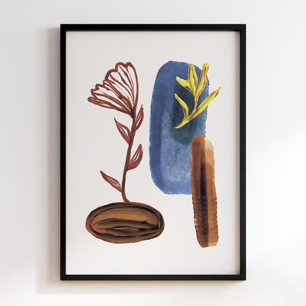 Постер Бохо Квіти та Рослини BA53