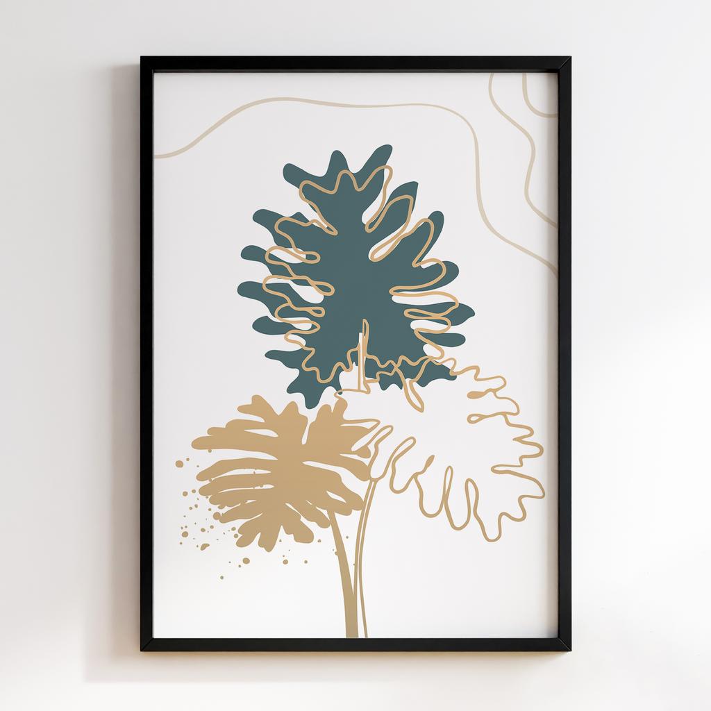 Постер Бохо Квіти та Рослини BA77