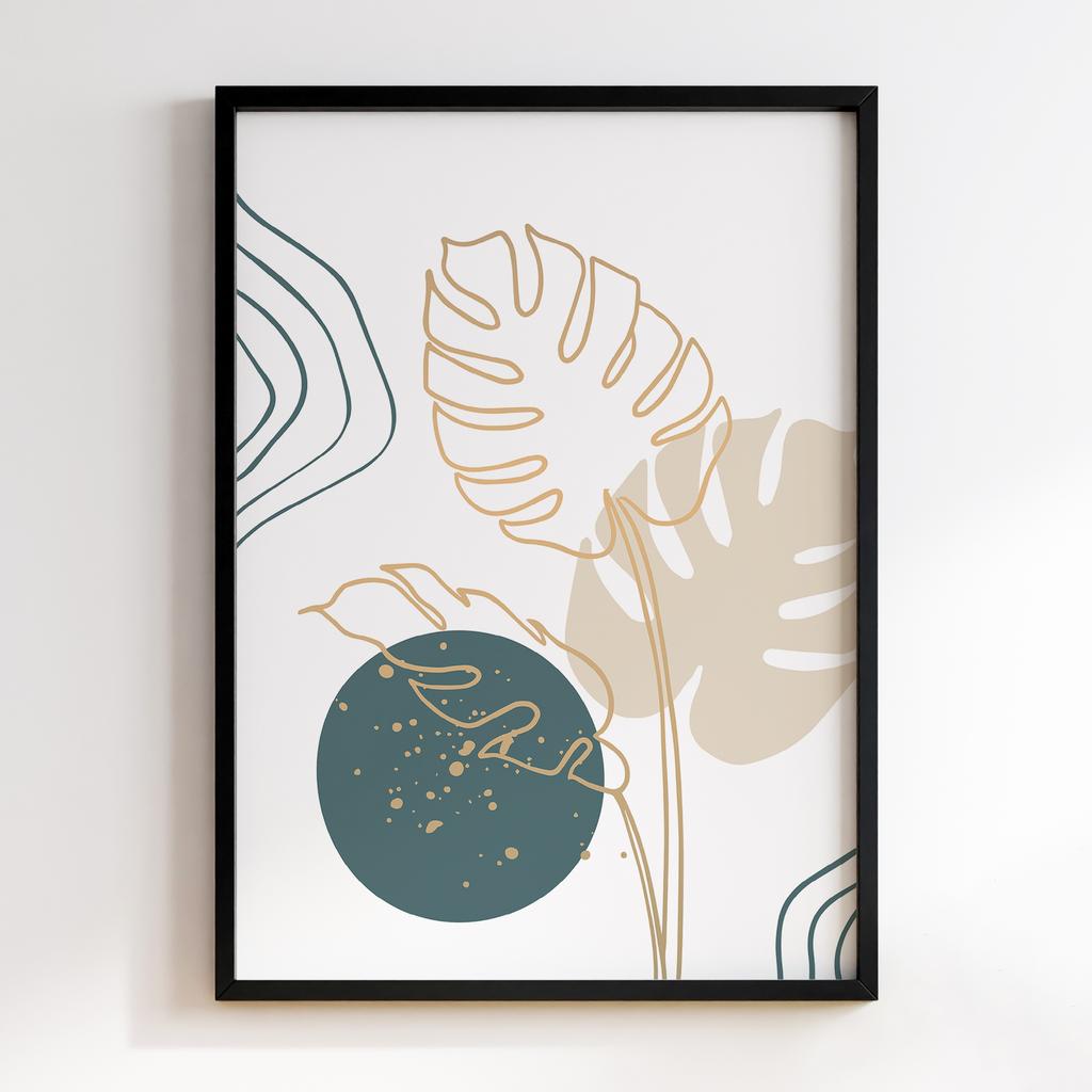 Постер Бохо Квіти та Рослини BA78