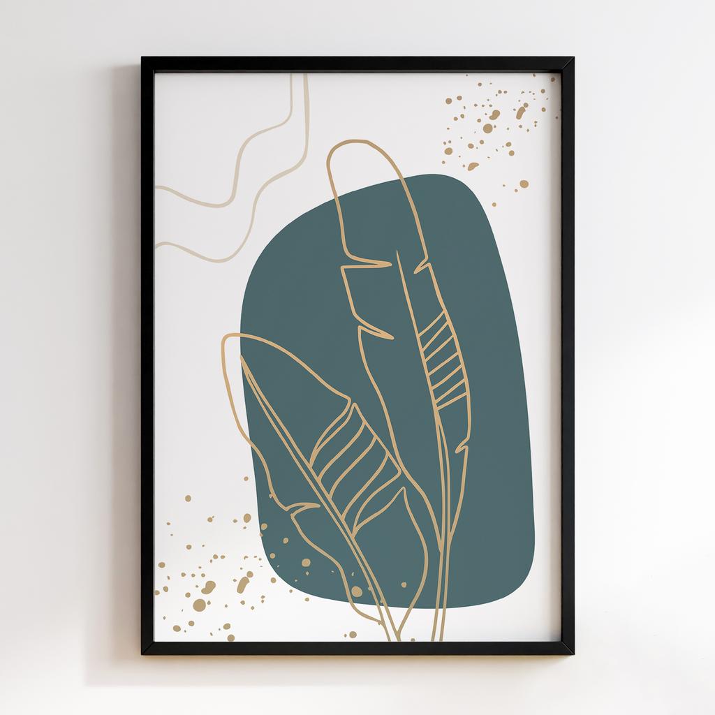 Постер Бохо Квіти та Рослини BA79