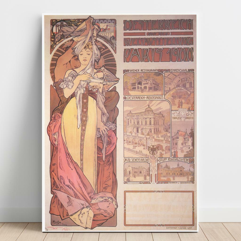 Картина на полотні Альфонс Муха (AY07)