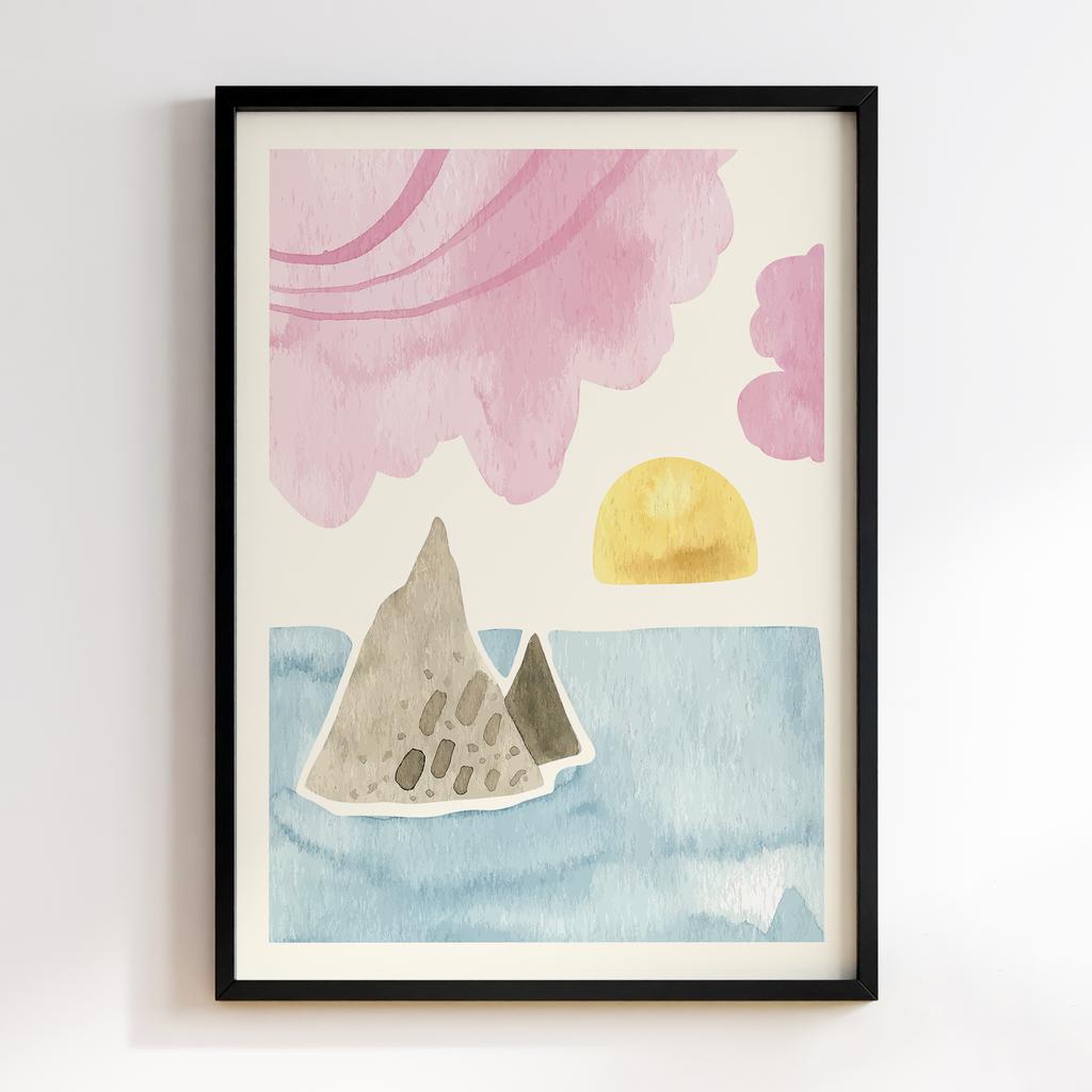 Постер Бохо Природа (Boho Nature) BW02