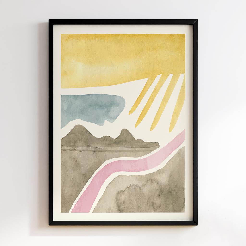 Постер Бохо Природа (Boho Nature) BW03