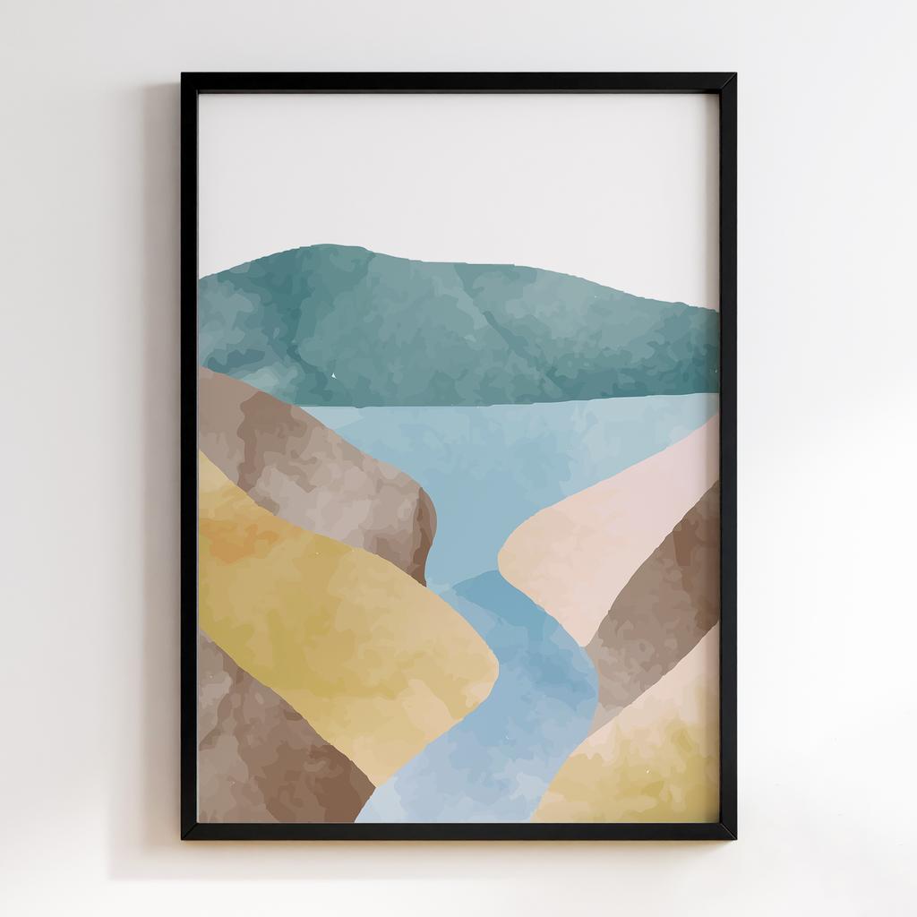 Постер Бохо Природа (Boho Nature) BW13