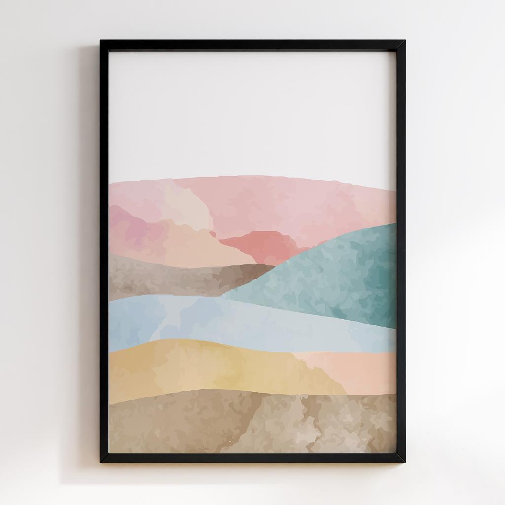 Постер Бохо Природа (Boho Nature) BW19