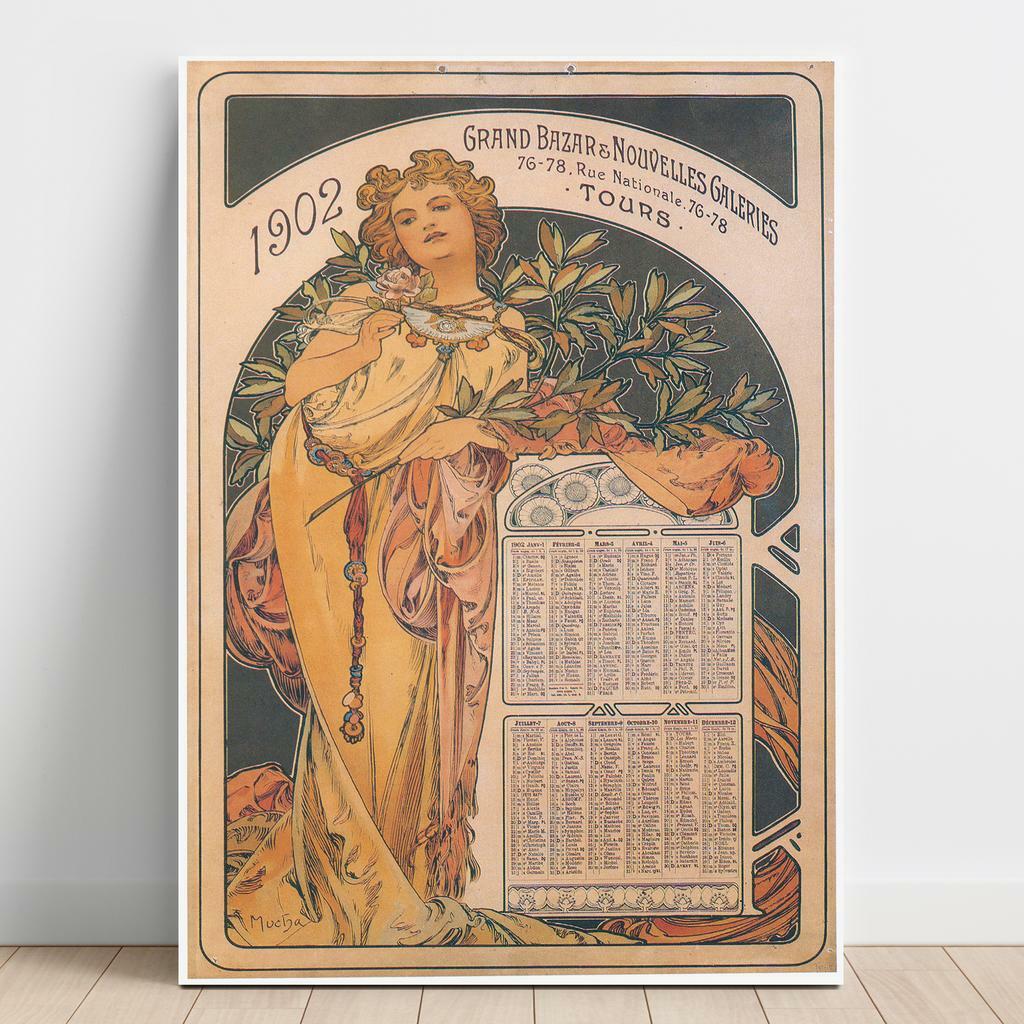 Картина на полотні Альфонс Муха (AY22)