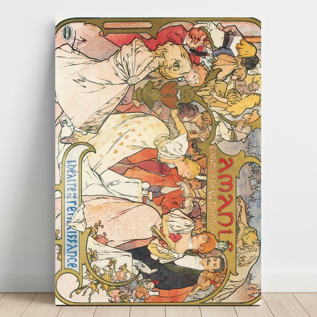 Картина на полотні Альфонс Муха (AY32)