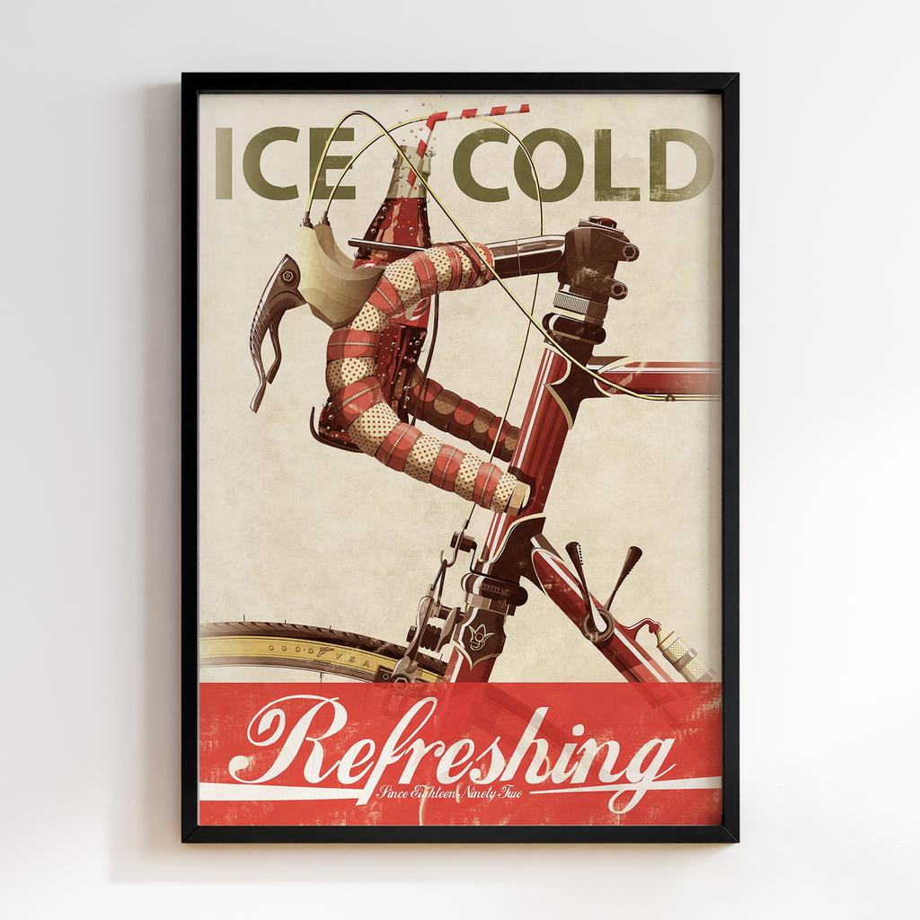Постер Ice Cold Bike IB01