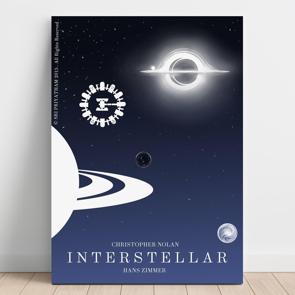 Картина на полотні Інтерстеллар KL10