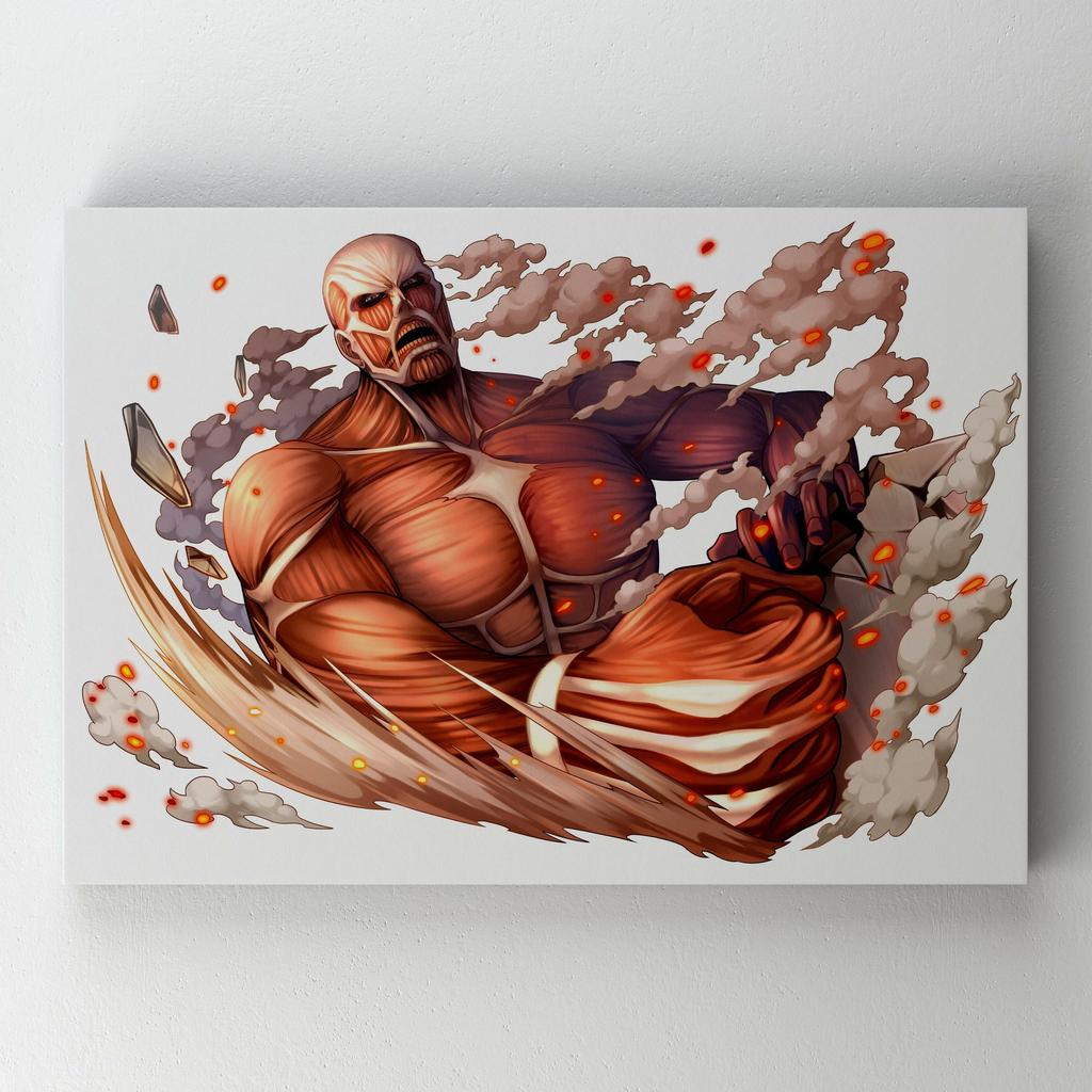 Картина на полотні Атака Титанів (Attack on Titan) AQ06