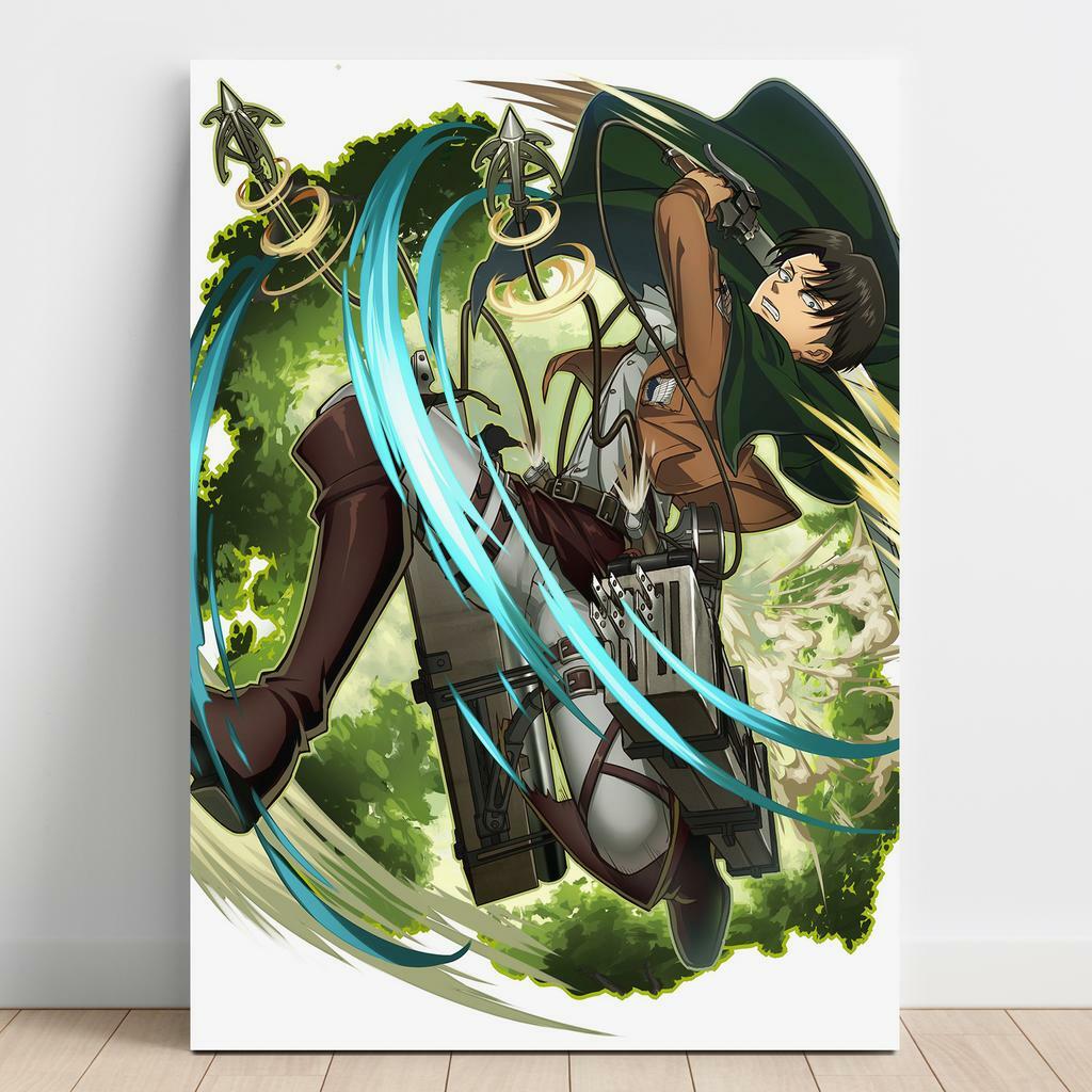 Картина на полотні Атака Титанів (Attack on Titan) AQ08