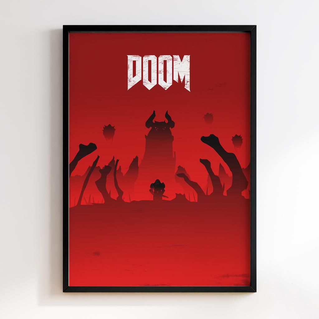 Постер DOOM | Купити плакат в Україні