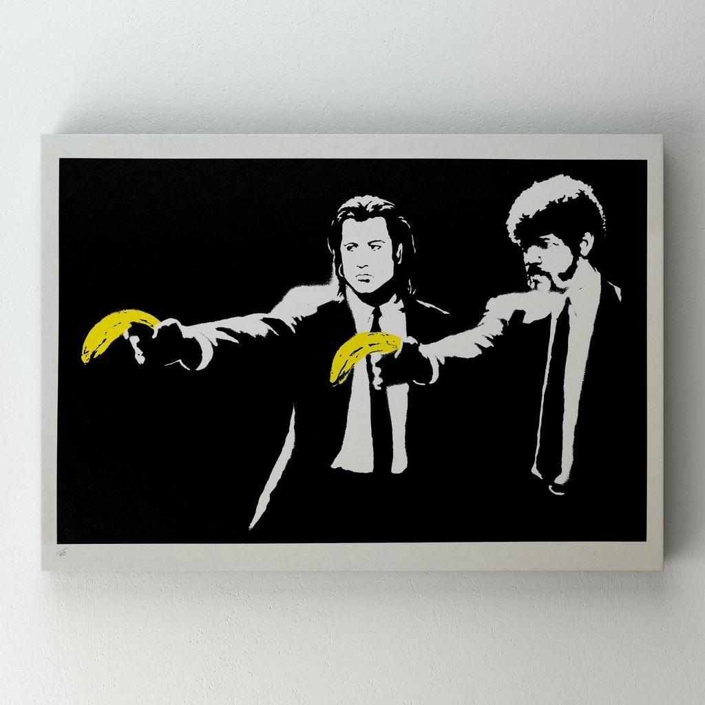 Картина на полотні Бенксі (Banksy) BY01