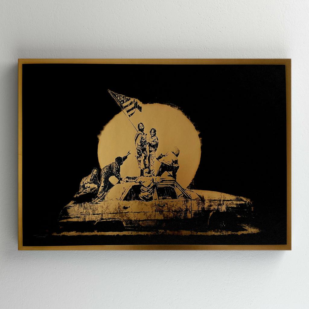 Картина на полотні Бенксі (Banksy) BY14