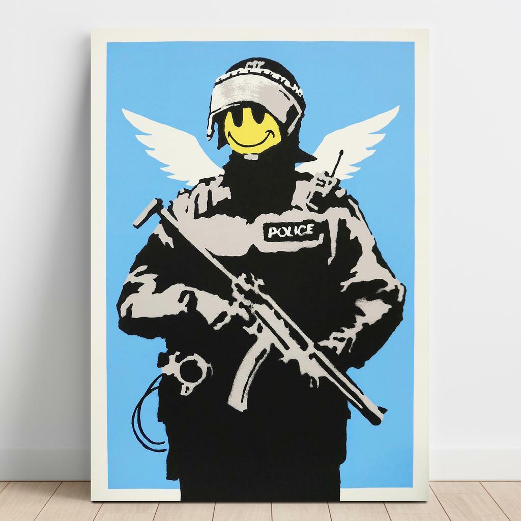 Картина на полотні Бенксі (Banksy) BY15