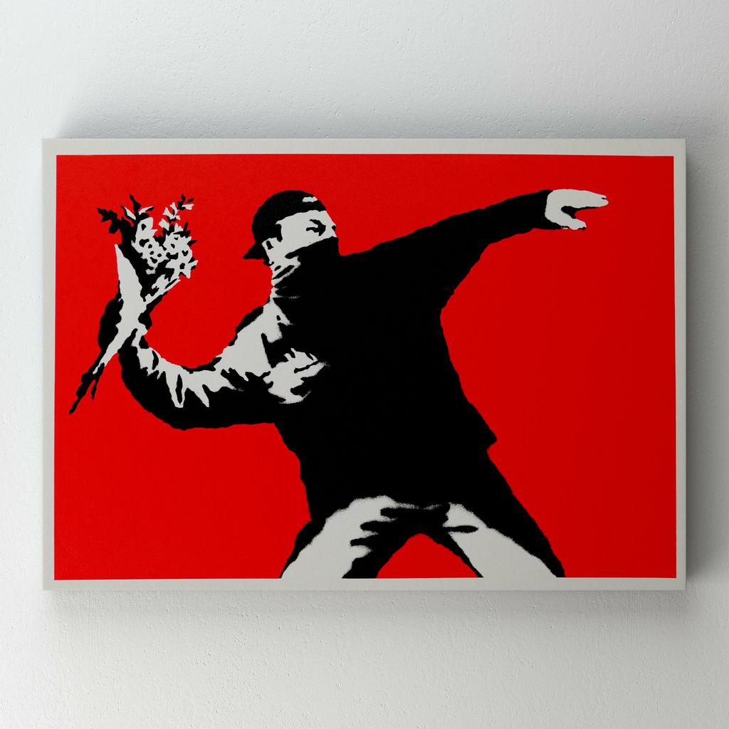 Картина на полотні Бенксі (Banksy) BY26