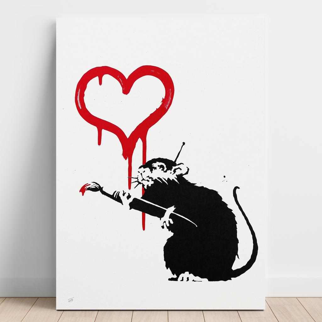 Картина на полотні Бенксі (Banksy) BY27