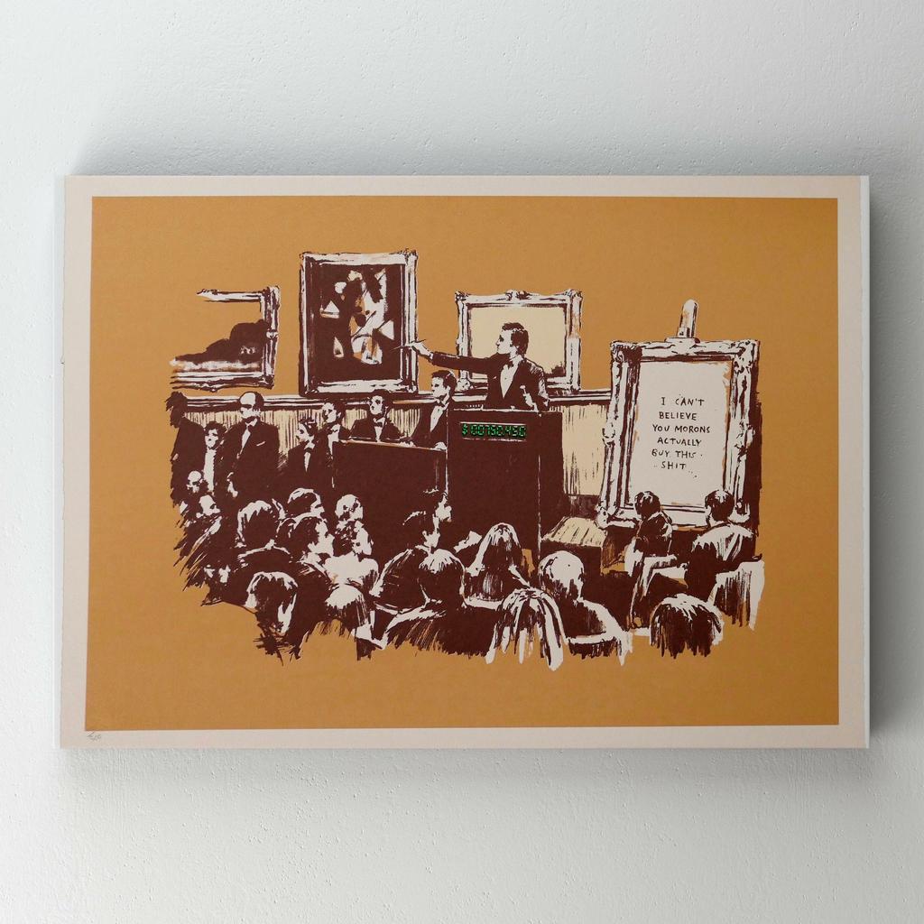 Картина на полотні Бенксі (Banksy) BY29
