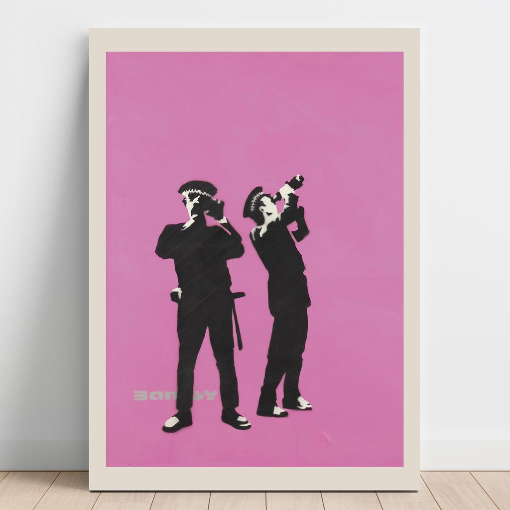 Картина на полотні Бенксі (Banksy) BY35