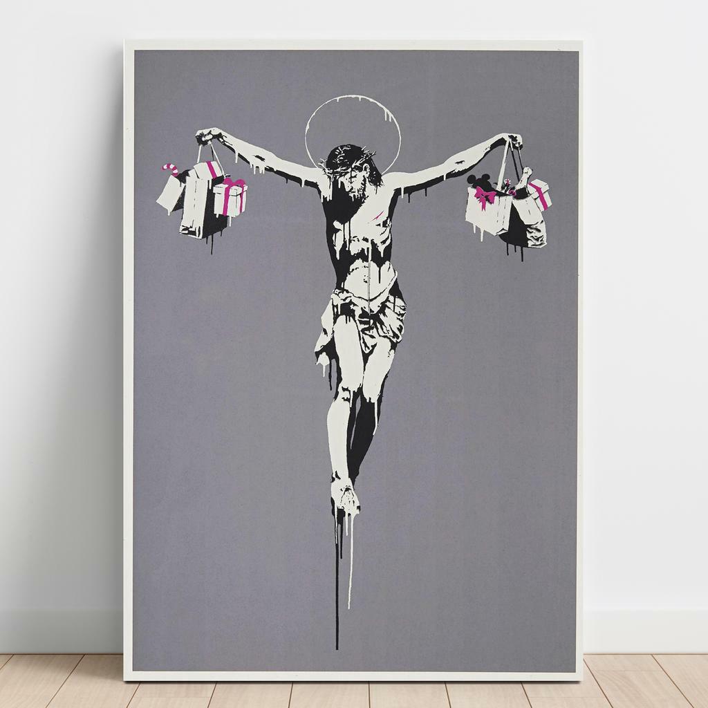 Картина на полотні Бенксі (Banksy) BY39