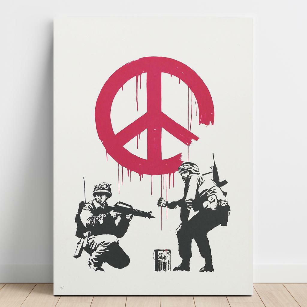 Картина на полотні Бенксі (Banksy) BY40