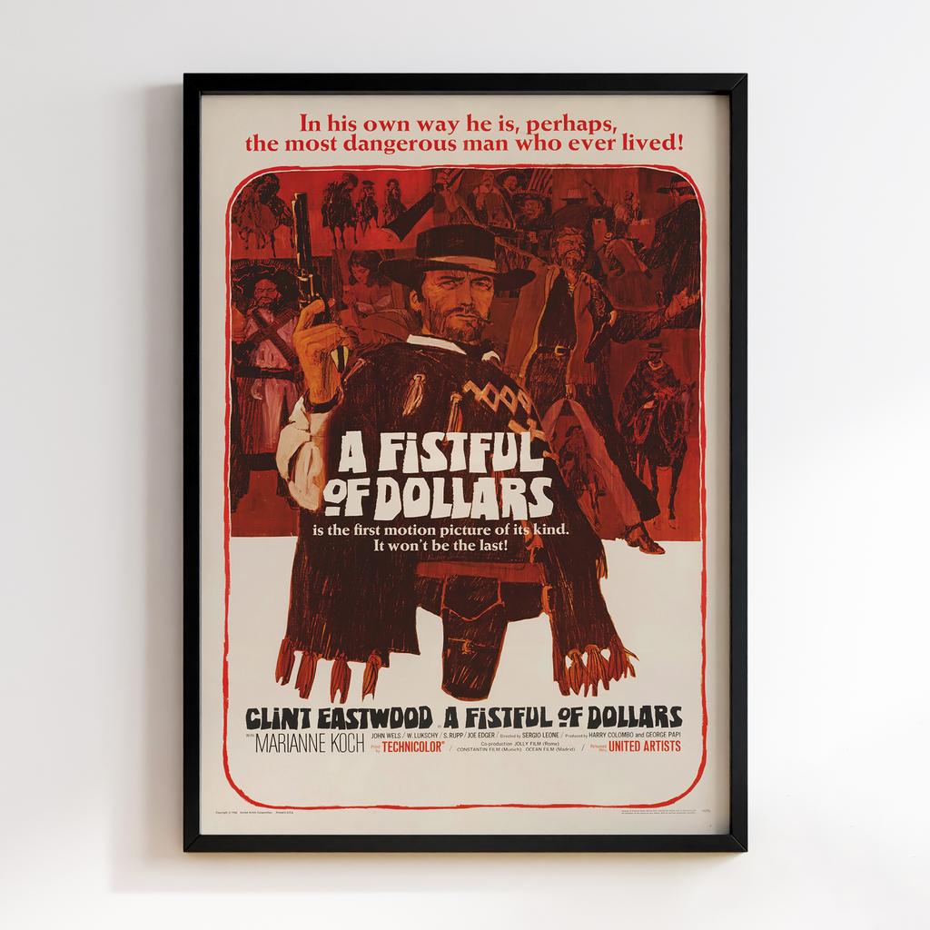 Постер За Жменю Доларів (A Fistful of Dollars) FD02