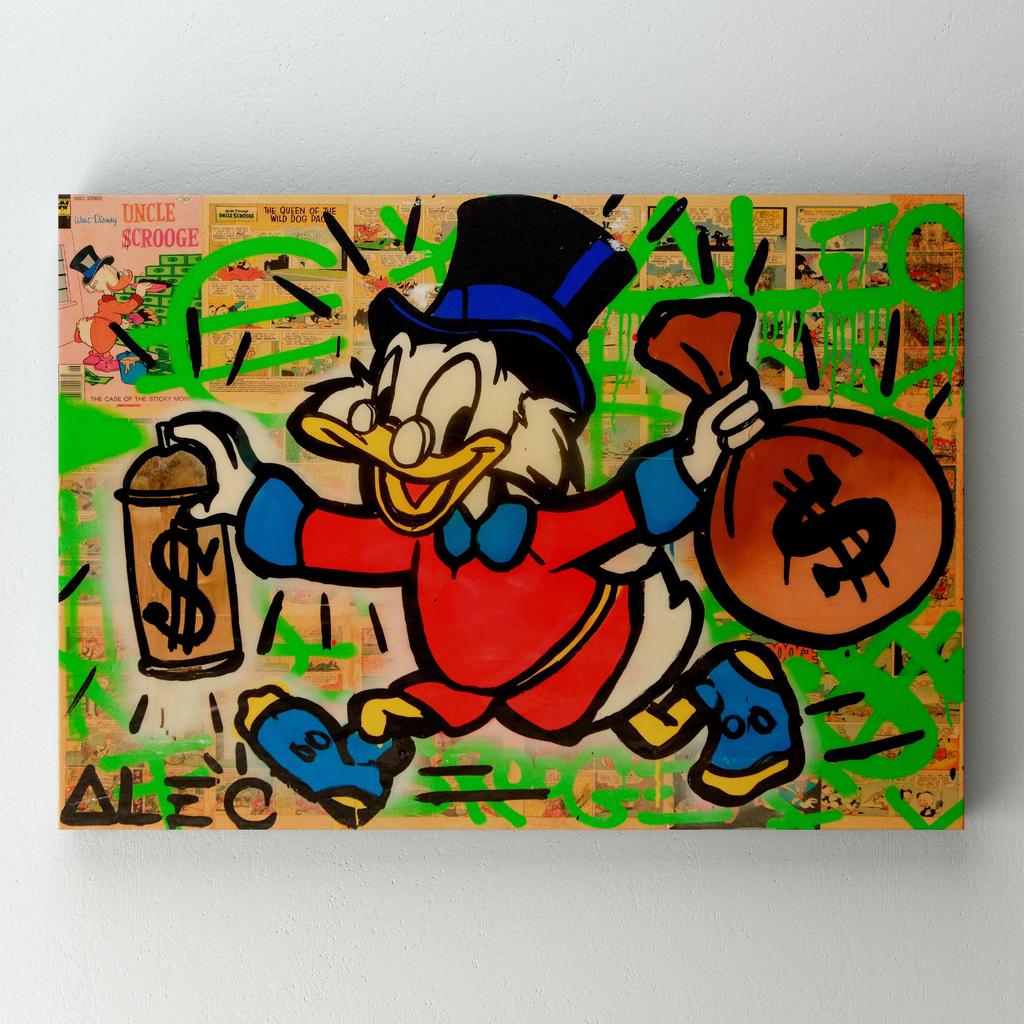 Картина на полотні Алек Монополі (Alec Monopoly) AL08