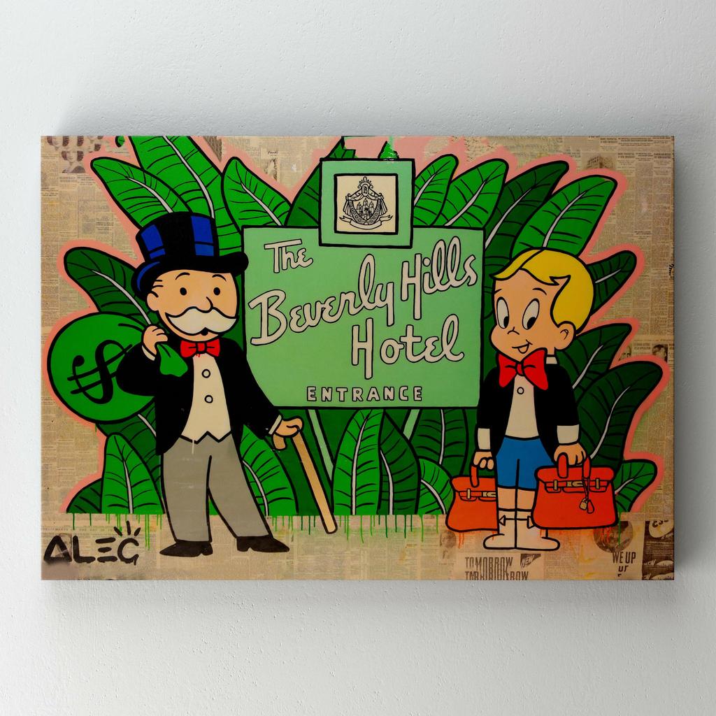 Картина на полотні Алек Монополі (Alec Monopoly) AL20