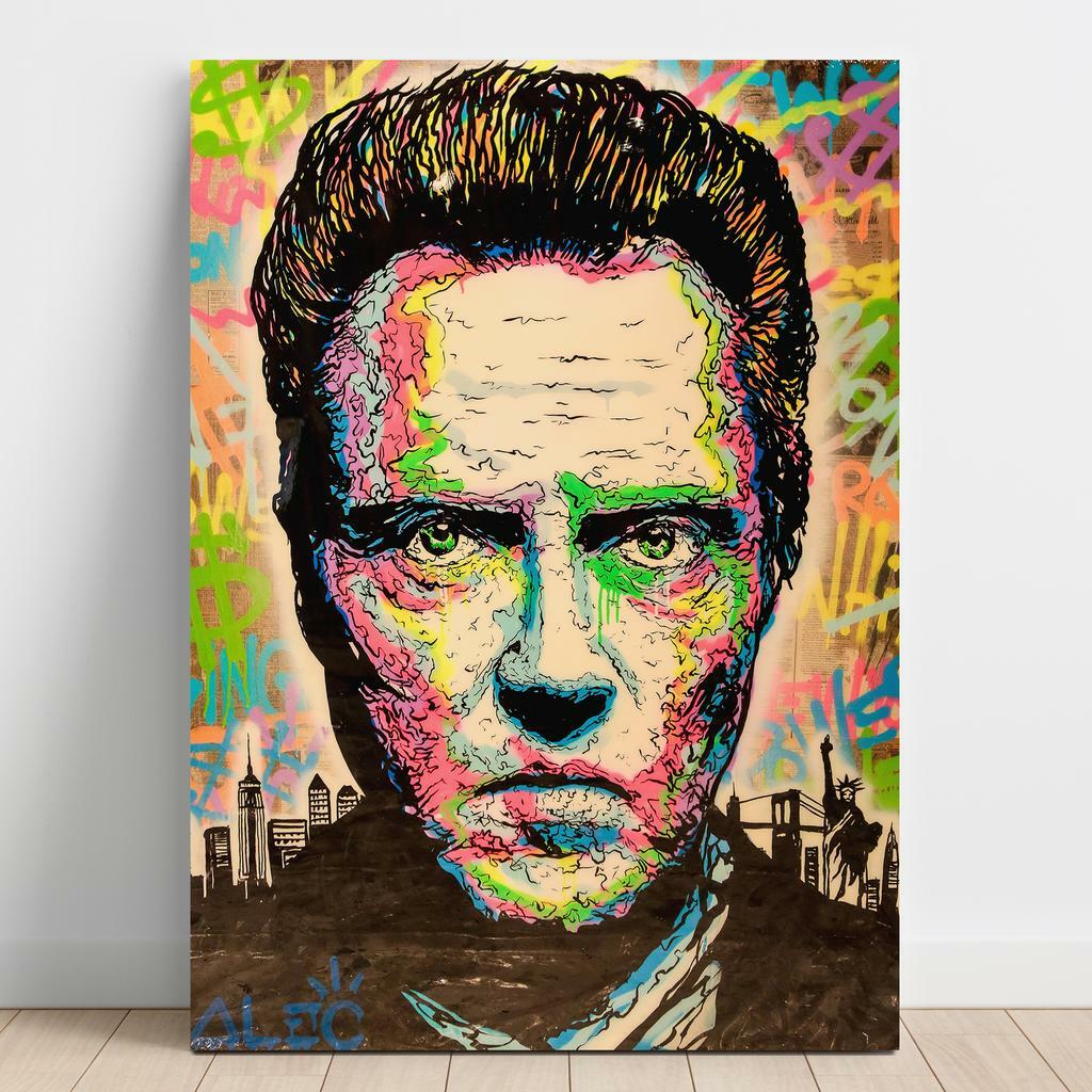 Картина на полотні Алек Монополі (Alec Monopoly) AL24