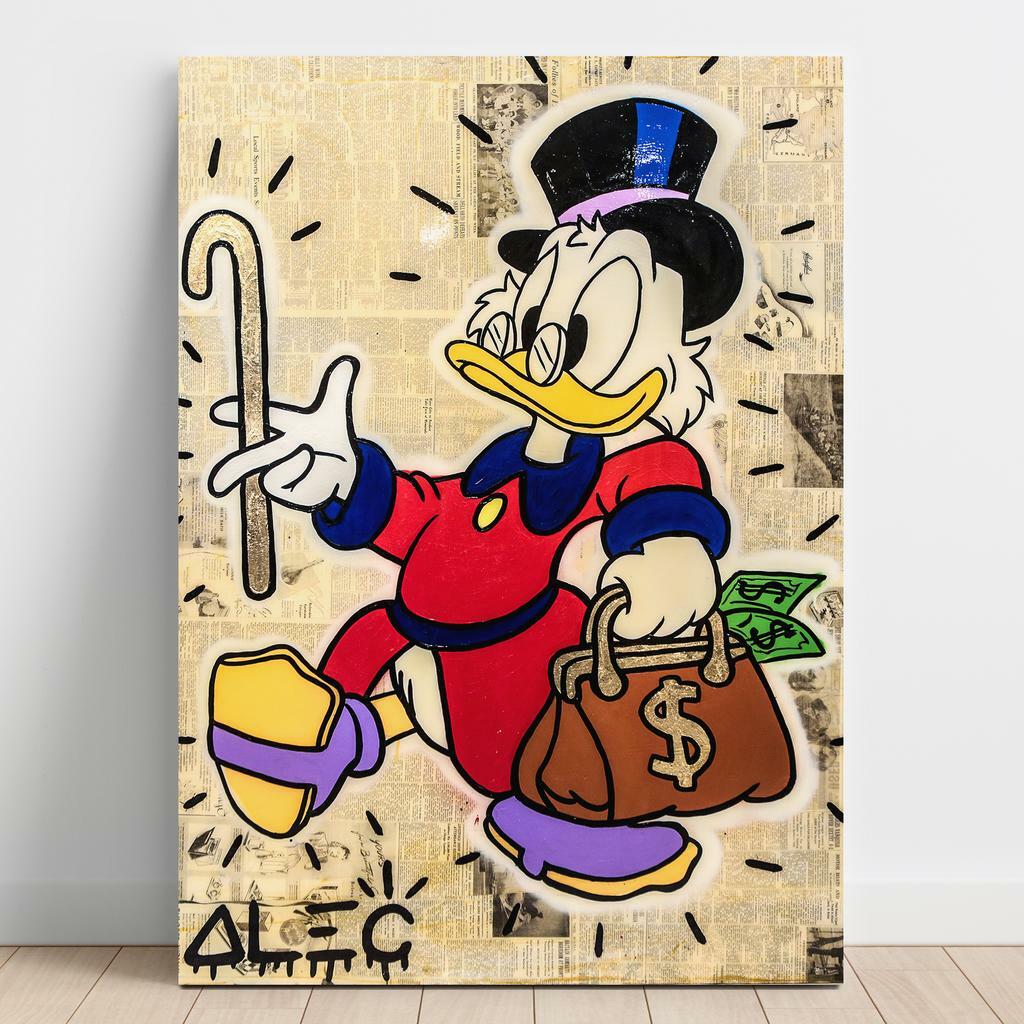 Картина на полотні Алек Монополі (Alec Monopoly) AL37