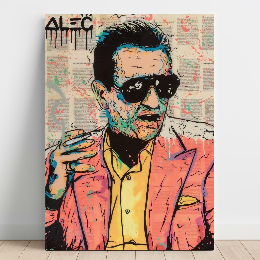 Картина на полотні Алек Монополі (Alec Monopoly) AL44