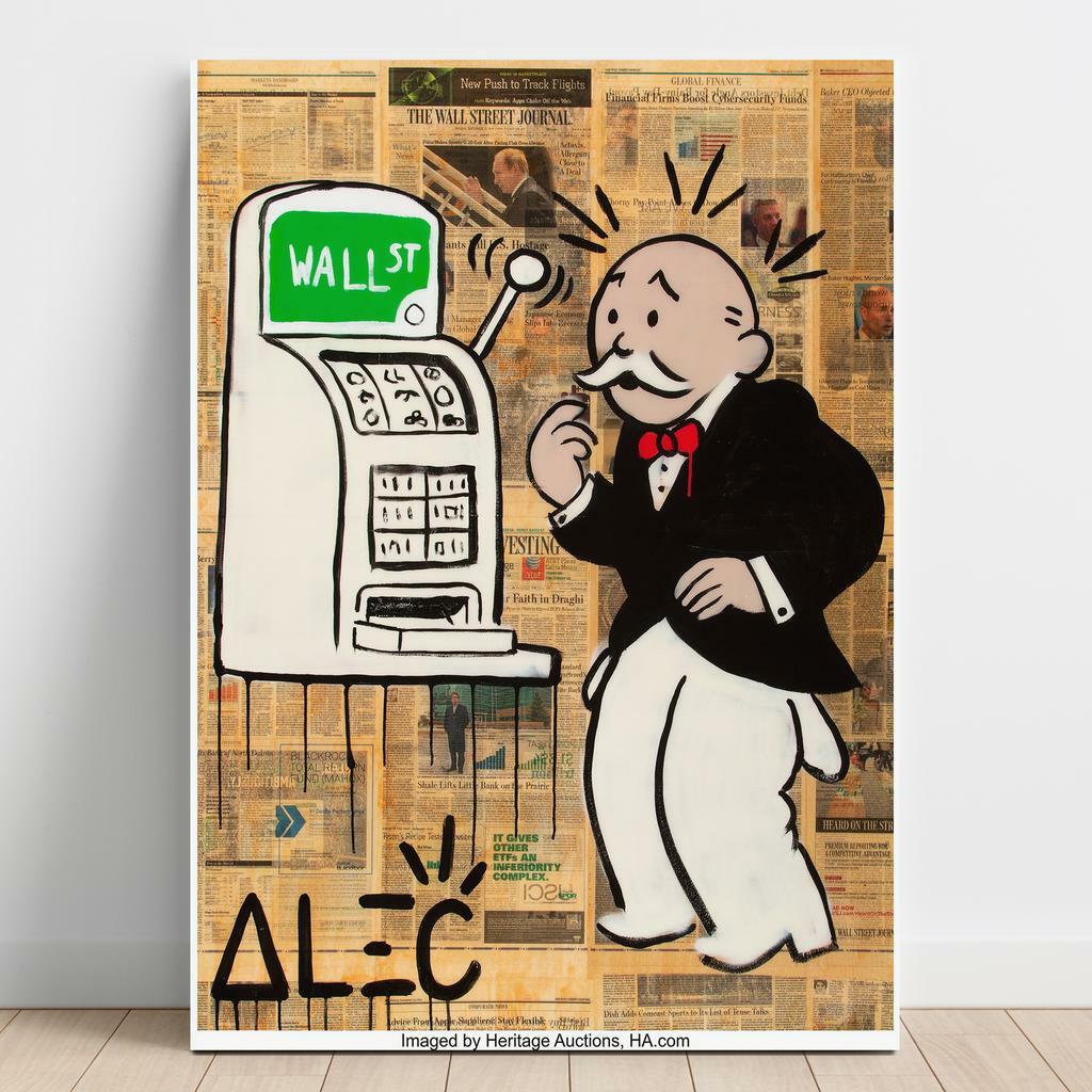 Картина на полотні Алек Монополі (Alec Monopoly) AL46
