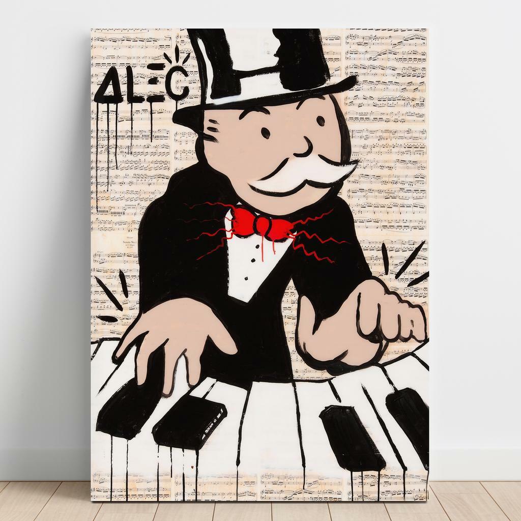 Картина на полотні Алек Монополі (Alec Monopoly) AL48