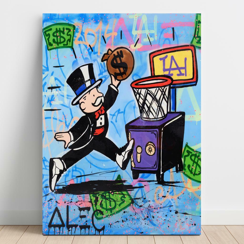 Картина на полотні Алек Монополі (Alec Monopoly) AL56