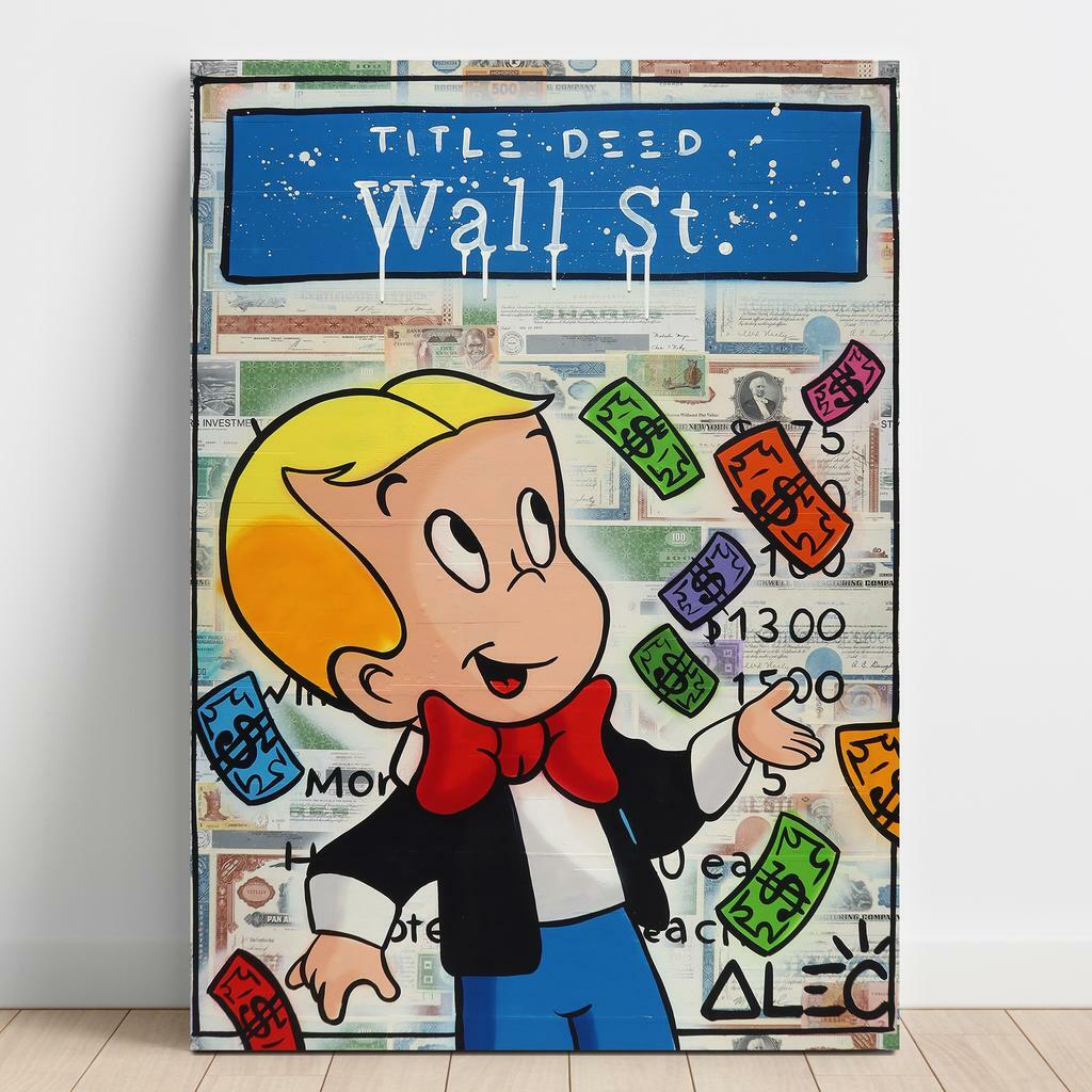 Картина на полотні Алек Монополі (Alec Monopoly) AL66