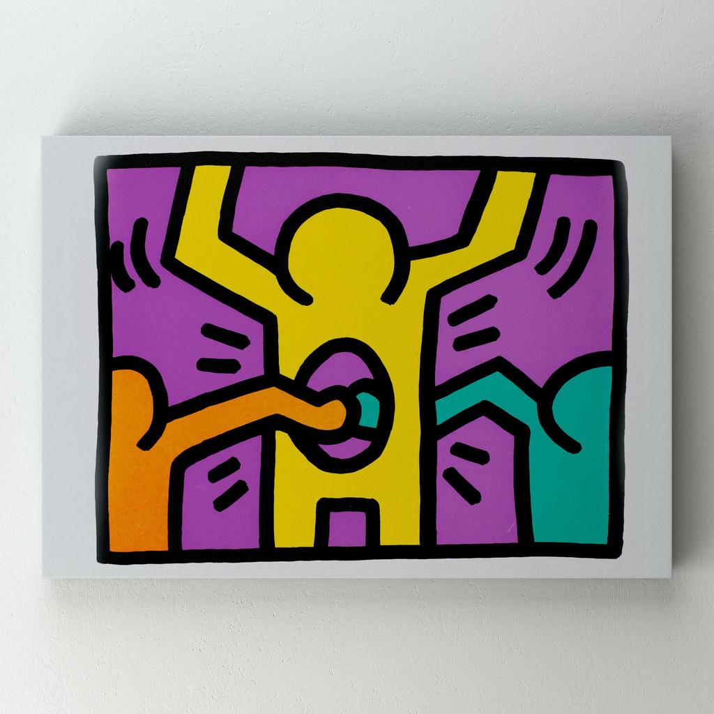 Картина на полотні Кіт Харінг (Keith Haring) KH01