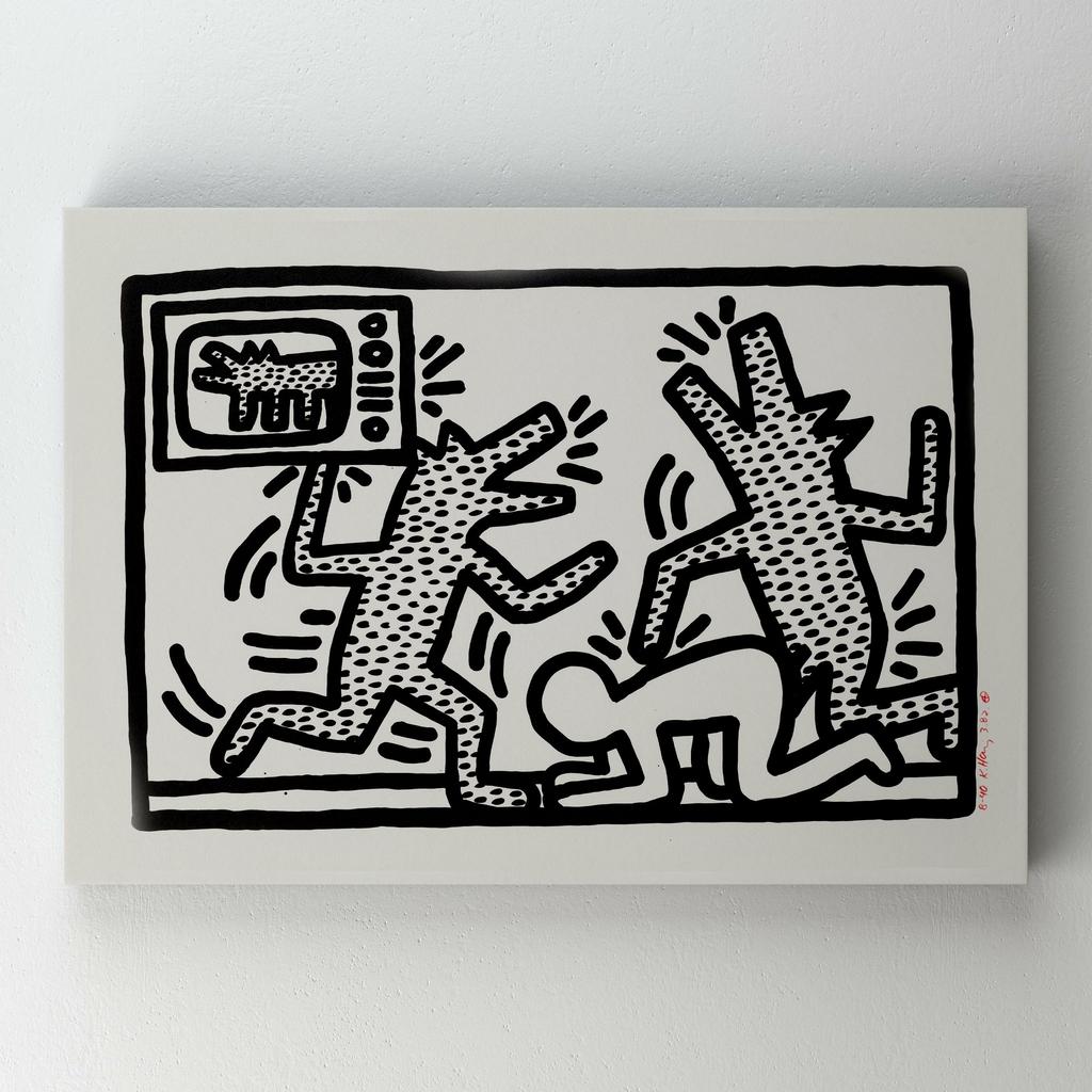 Картина на полотні Кіт Харінг (Keith Haring) KH03